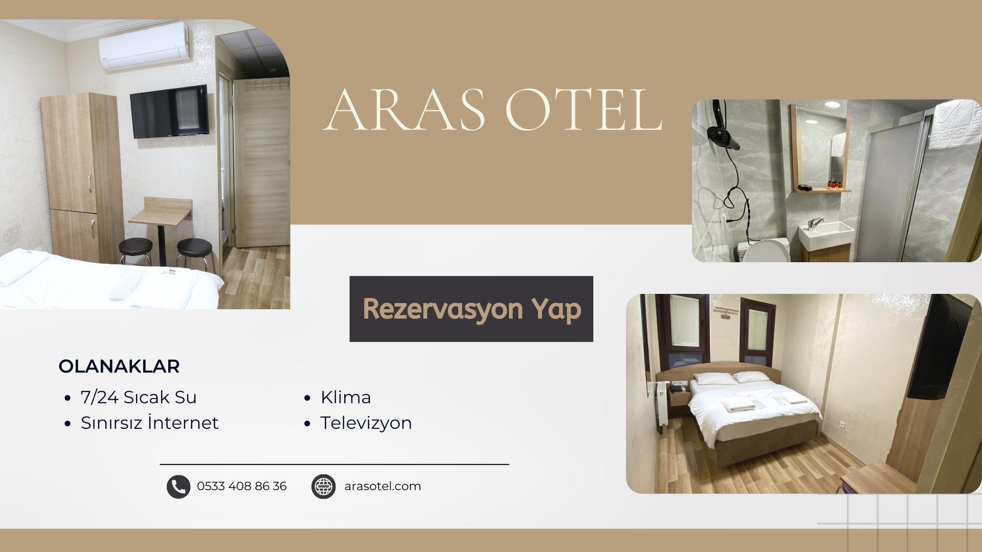 aras otel banner